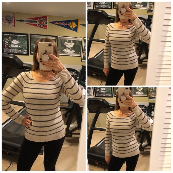 Striped Cotton Sweater - Picture 7 of 7